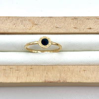 Anillo de diseñador de oro 14k Mod 1570