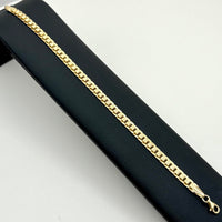 Pulsera tipo diseñador de oro 14k Mod. 4318