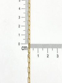 Cadena de Clip de oro 14k
