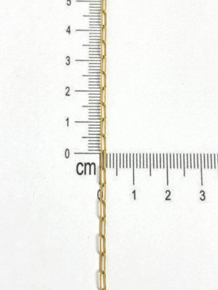 Cadena de Clip de oro 14k