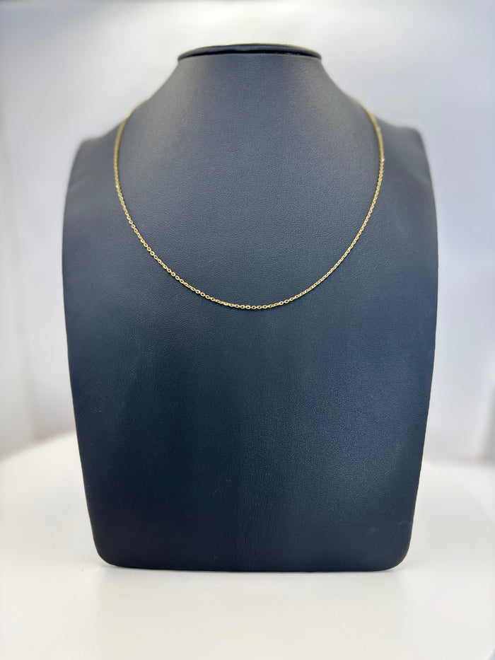 Cadena eslabón de oro 14k