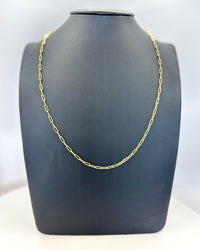 Cadena de Clip 2 de oro 14k