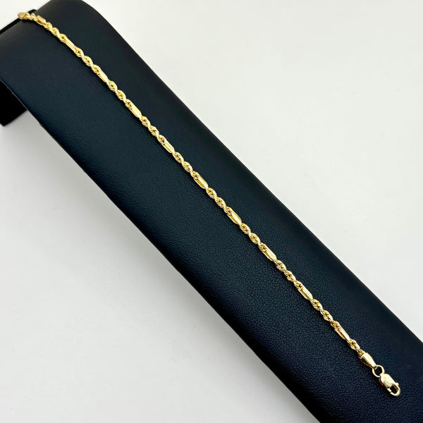 Pulsera torsal fígaro de oro 14k Mod. 1912