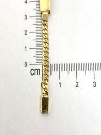 Esclava barbada de oro 14k kids