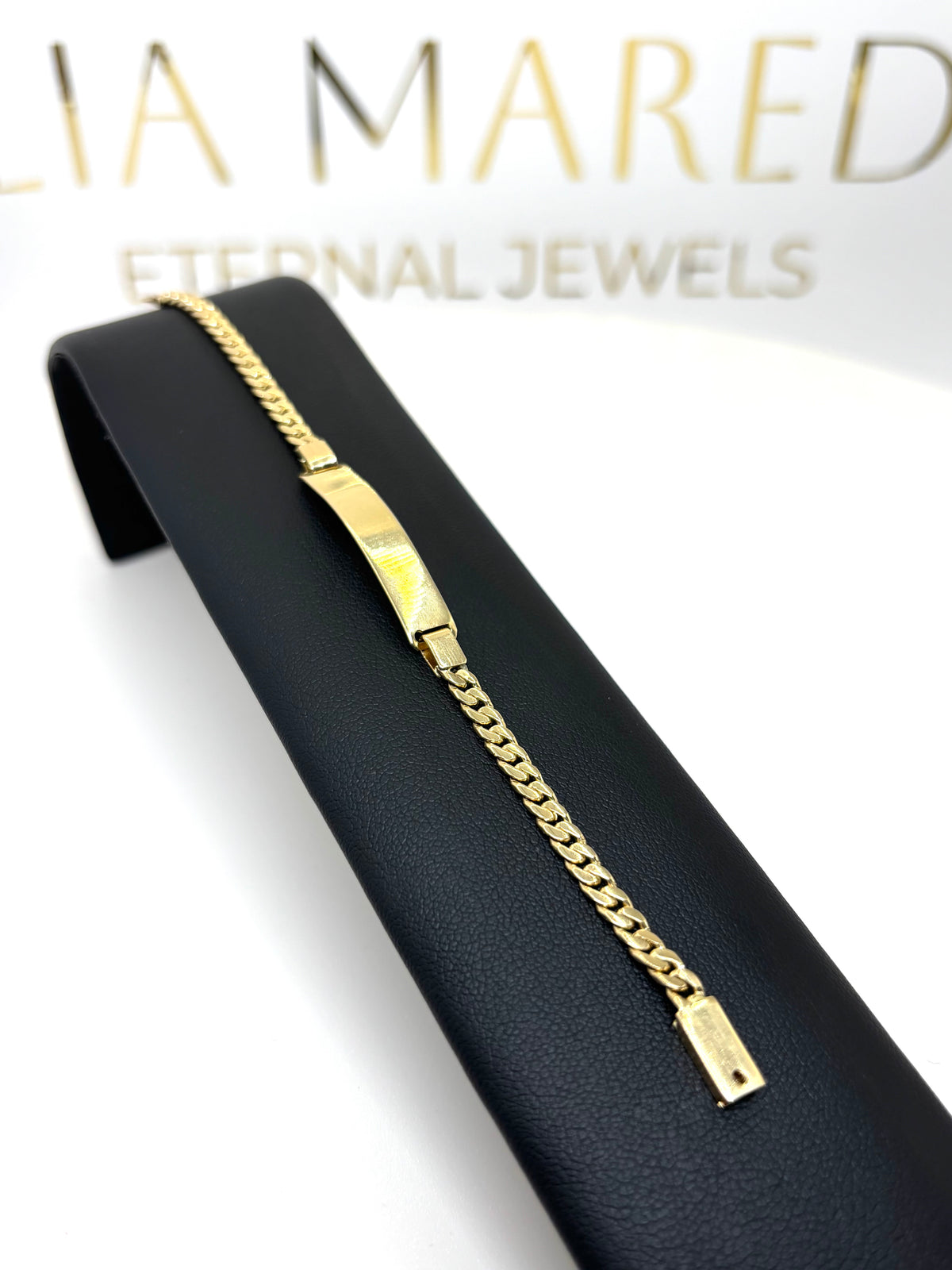 Esclava barbada de oro 14k kids