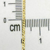 Cadena cubana solida de oro 14k Mod.1642