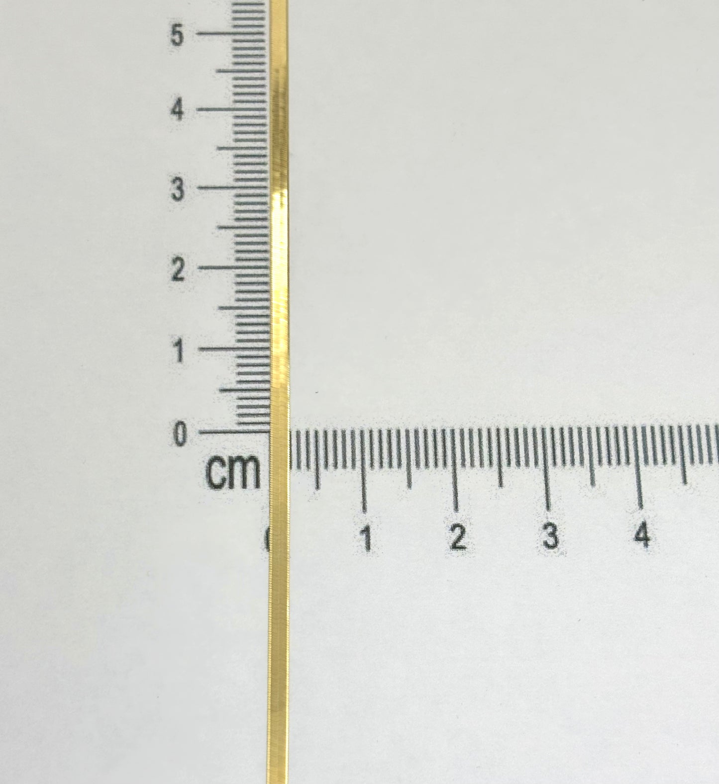 Gargantilla panza de víbora para dama 40 cm