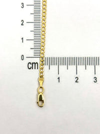 Pulsera barbada de oro 14k para dama