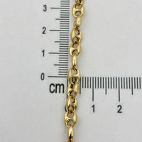 Pulsera tipo diseñador en oro amarillo 14K Mod.1859