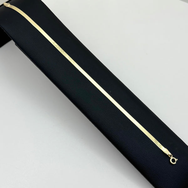 Pulsera Panza de Víbora en oro 14K