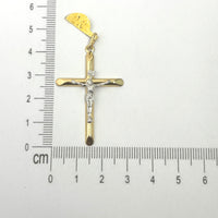 Dije de cruz de oro 14k
