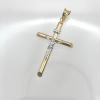 Dije de cruz 14k unisex