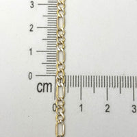 Pulsera tejido clásico 3x1 con un acabado diamantado para caballero