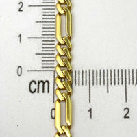 Cadena de oro 14k para dama tejido 5x1