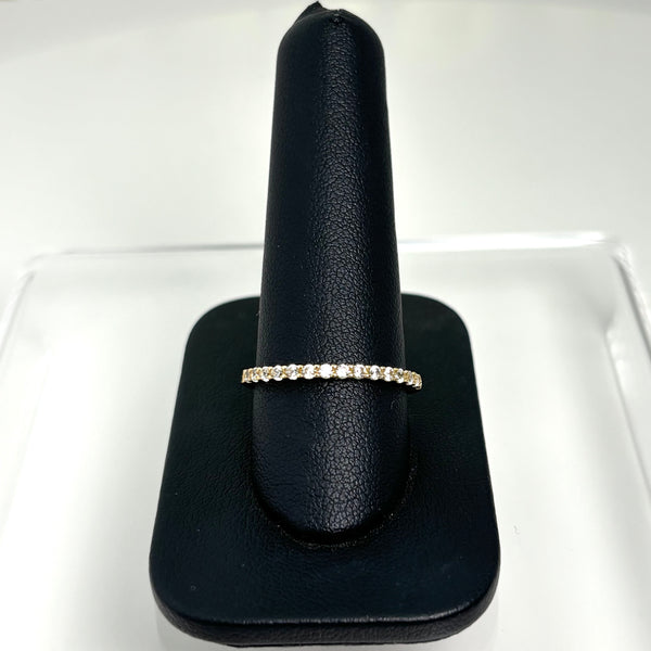 Media churumbela de oro 14k para dama