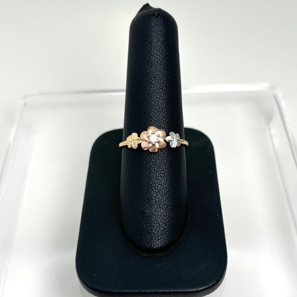Anillo de flores florentino para dama