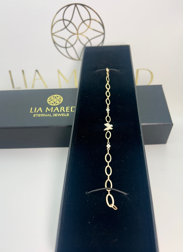 Pulsera de Mariposa para dama