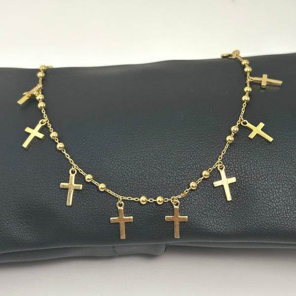 Pulsera de cruces