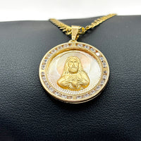Medalla grande de Jesucristo