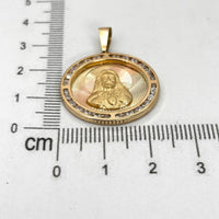 Medalla grande de Jesucristo