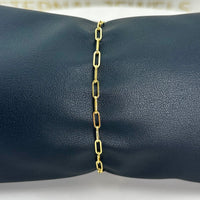 Pulsera de clip de oro 14k Mod. 1602