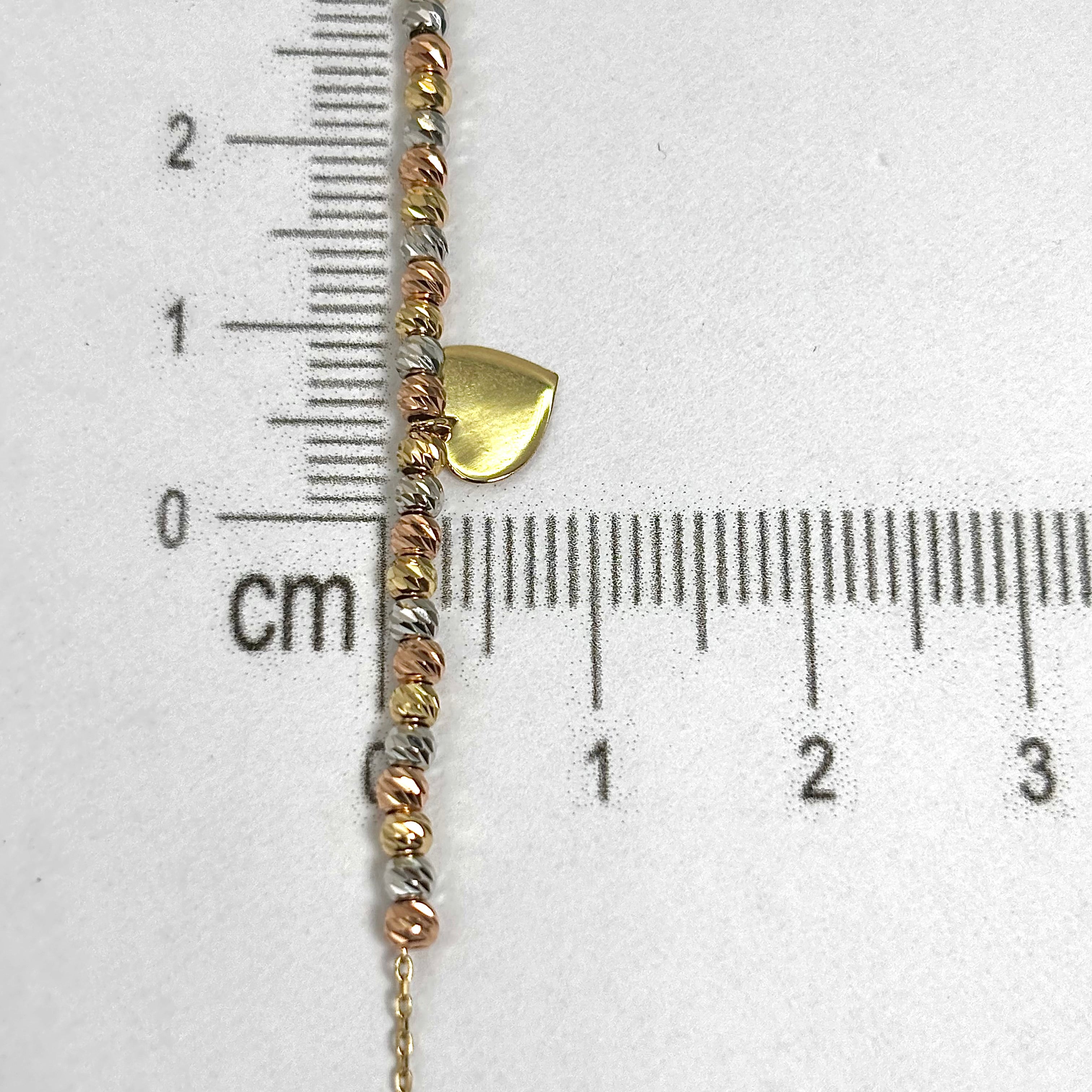 Pulsera viviana con corazón