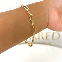 Pulsera estilo de clip calibre 5 tipo diseñador