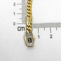 Pulsera de diseñador 5x1 lisa para dama