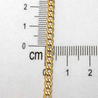 pulsera tejido cubana lisa calibre 3