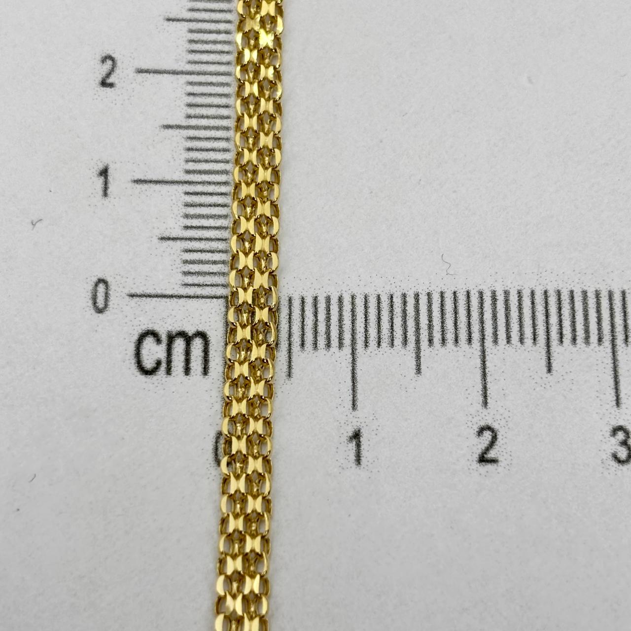 Cadena tejido Bismark 50 cm