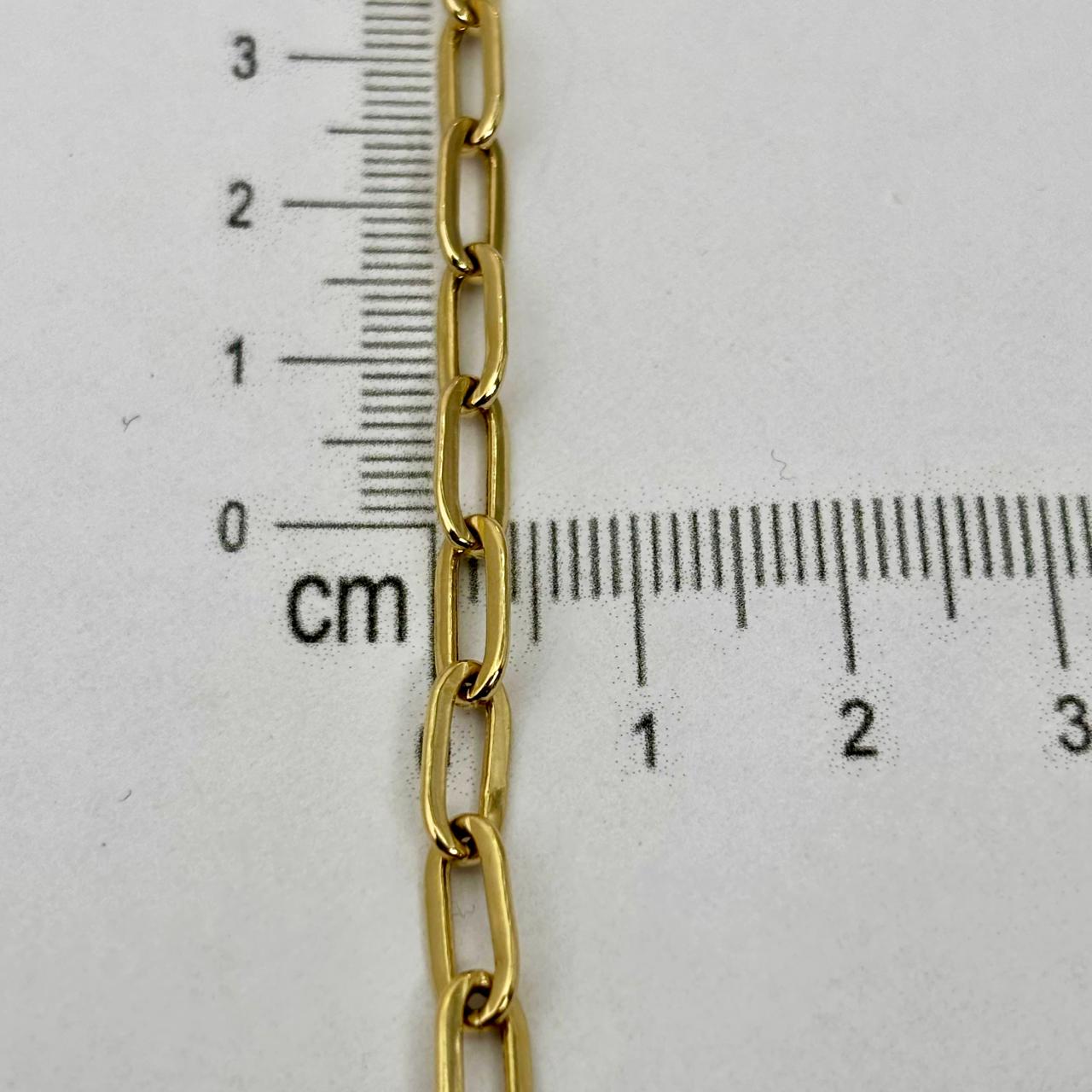 Cadena de clip grueso 50 cm