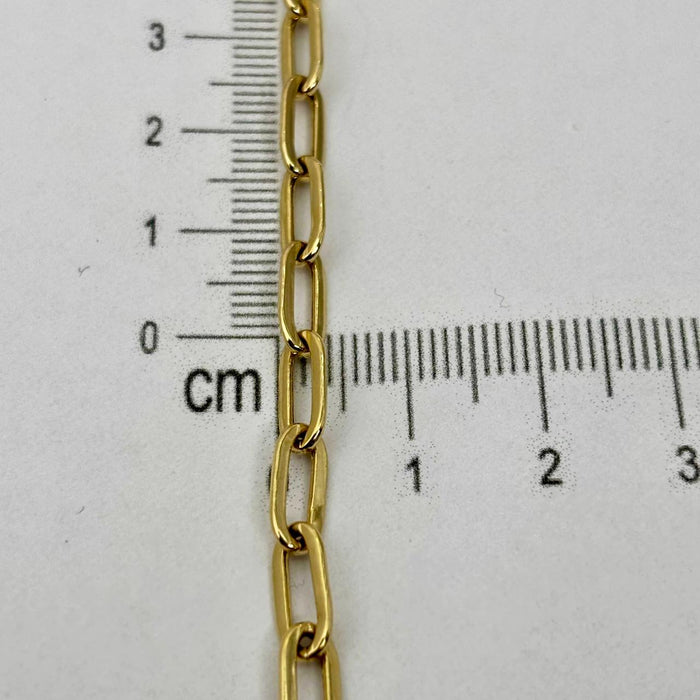 Cadena de clip grueso 50 cm