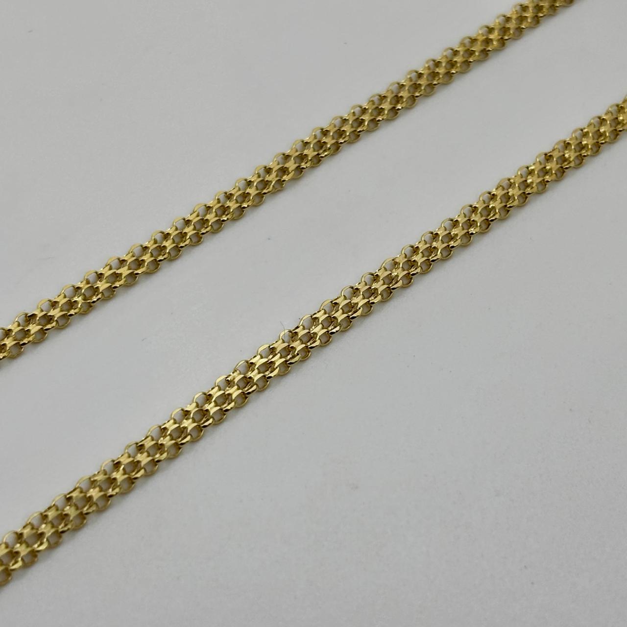 Cadena tejido Bismark 50 cm