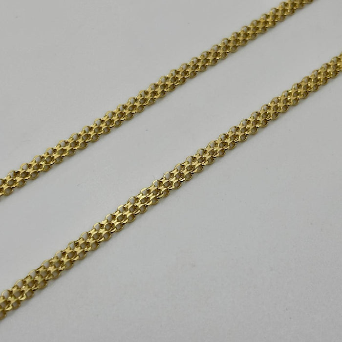 Cadena tejido Bismark 50 cm