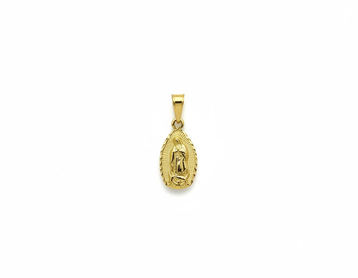Dije Virgen de Guadalupe en Oro 14k Mod. 2006