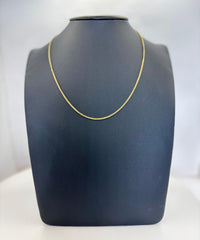 Cadena de Espiga de oro 14k