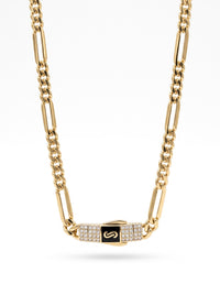 Cadena de oro 14k de Monaco Chain tejido fígaro Mod 6034 - 55 cm x 4 mm