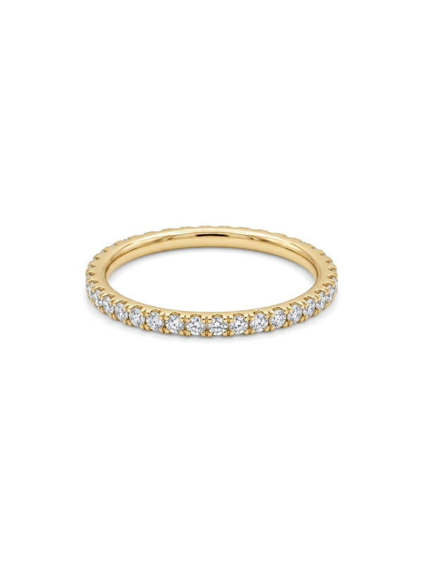 Anillo de oro 14k churumbela completa con circonias Mod 6072