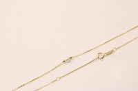 Gargantilla de oro 14k con perla cultivada Mod 6256 - 45 cm, foto real