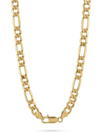 Cadena de oro 10k tejido 3x1 hueco Mod 6283 - 60 cm x 9 mm