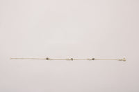 Pulsera de oro 14k con eslabones infinito Mod 6298 - 18 cm, foto real